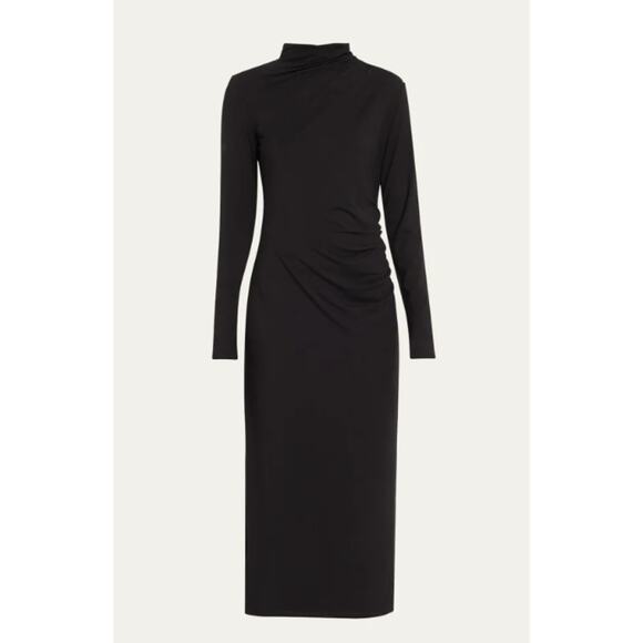 Vince Turtle Neck Rouched Dress Size Small NWOT - Picture 4 of 6